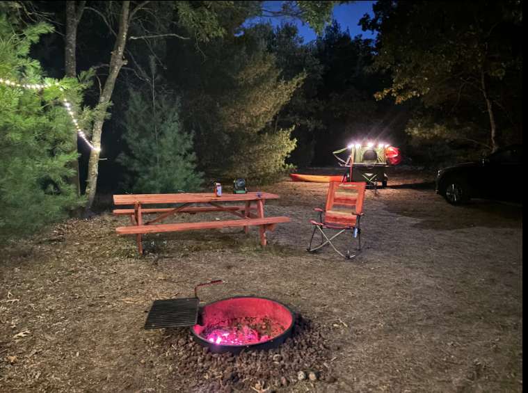 Blue Lake Hops Campsite #1